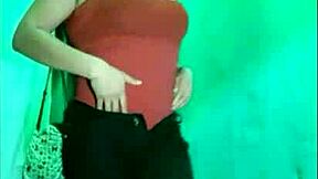 This lustful mature woman craves for sex and boasts incredible natural breasts. Enjoy watching her in this homemade video, perfect for Christmas and New Year celebrations.