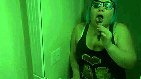 Kyra Hellfire's best naked gaming moments in spying compilation