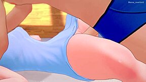 Gwen Returns from Shower, Gets Hot and Banged in Bed