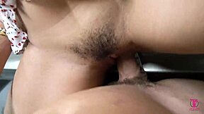 A hot Latina girl I met in the parking lot gets fucked in my 1967 Mustang