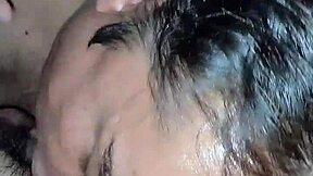 Straight amateur blowjob and anal sex with a paper delivery man