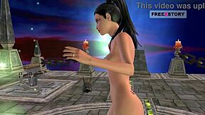 New Indian teen 3D cartoon porn video featuring sexy poses and positions