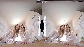 Naughty America: Double the pleasure with Kenna James and Veronica Weston in VR