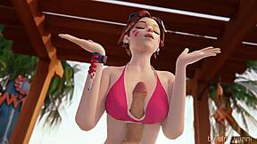 Overwatch-themed SFM video with Yanni's voice - Anal and 3D content.