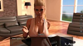 Beautiful Indian woman with big assets in hot scene