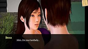 Amateur visual novel with ecchi elements