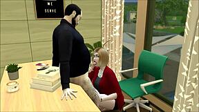 a secretary begging for that well-deserved raise now