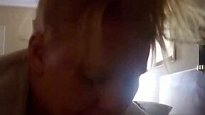 Black beauty gives a white pussy a sloppy blowjob