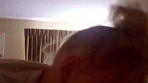 Black beauty gives a white pussy a sloppy blowjob
