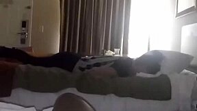 Black beauty gives a white pussy a sloppy blowjob