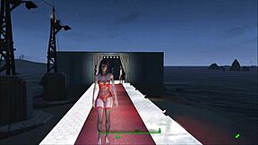 Fallout 4 and Cyberpunk 2077 themed anime hot videos.