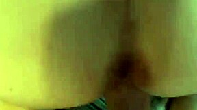 Big tits milf gets cum on her ass