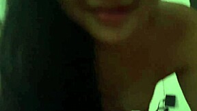 My stepsister caught me watching her and decided to make my dream come true with her big Latina body.
