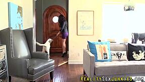 Beautiful adult film actress gets a facial