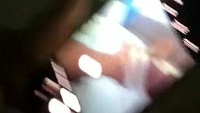 Beautiful woman gives blow job in POV style