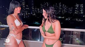 I meet a lesbian girl in Colombia and she gives me a deep blow job within five minutes.