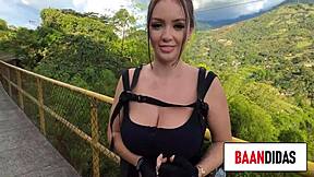 Latina cosplayer in rock attire enjoys hardcore sex