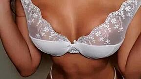 Busty Russian girl Briana’s lingerie tryouts and poses