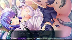 Compilation of hardcore scenes with anime magical girls