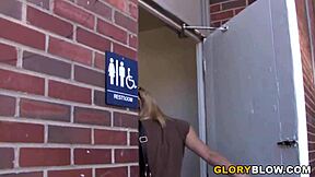 Rylie Richman's big cock adventure - gloryhole