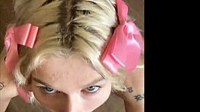 Emma Rosie's hot blowjob hookup on cam