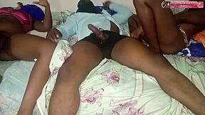 Last episode of fucking two black girls in turns in Kumasi-Adum