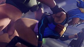Deep dive into Viper’s tempting big ass in a new game-themed porn video