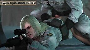 3D animated porn with big tits and monster cock