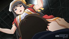 Step-sister’s secret public fingering in animated Hentai with subs