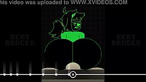 Beat banger's funny bra scene in gay porn game