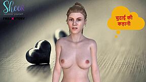Raw Hindi Audio Tale of Threesome with Transgender in Crossdressing Scene