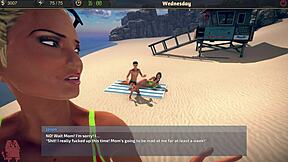 3D porn game walkthrough with MILFs Roarnya and KST