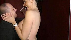 German MILF Dacada's backstage action at the Pornokino
