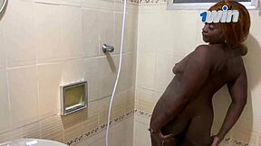 I had sex with my cousin in the bathroom and I dominated him with my big dick