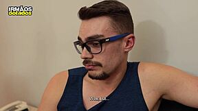 A horny gay anal site features a big toy and a blowjob