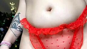 Santa’s helper gets it from behind