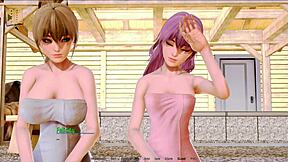 Harem Hotel 114 - A walkthrough of the anime visual novel and PC game