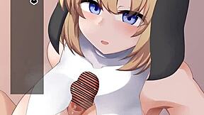 Eliza's big boobs and hard work will make you horny.