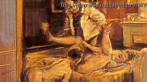 Erotic artwork from the good old days.