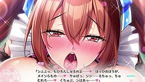 Maid for one: Eroge experience with big tits anime