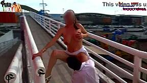 Public prostitute with a big dick