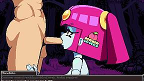 Gallery of explicit content from the cartoon sex game Flipwitch, part 2.