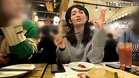 this japanese med student turned wild, getting bent over for a hot cumshot.