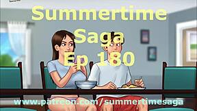 Walkthrough of the hot summer themed visual novel Summertime Saga v1.80