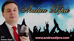 Andrea Dipre in an erotic video with a Mexican girl.