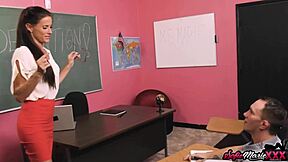 Sofie Marie, the naughty teacher and her young student’s forbidden love affair.
