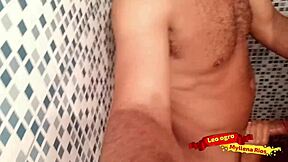 My sister-in-law Myllena Rios joins me in the bath and we proceed to be naughty.