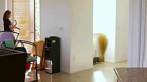A couple in heat brings blonde friend to join in the fun in a threesome