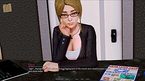 Visual novel adult game walkthrough of Harem Hotel