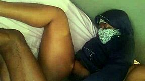 Big black cock in small ass - African amateur